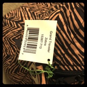 vera bradley travel bag and make up bag